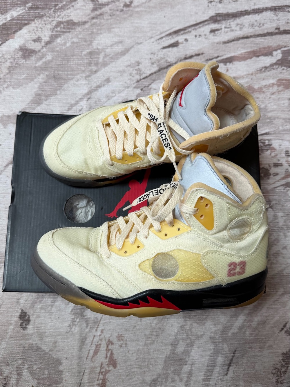 Air Jordan 1 Off-White Sail Size 7.5 🛑Rare🛑